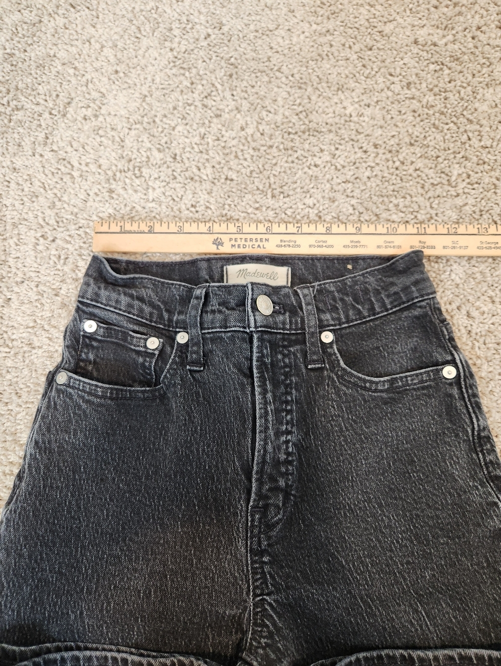 Madewell The Perfect Vintage Wide Leg Jean Size 23 - Picture 6 of 9